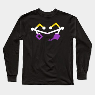 Nonbinary Pride Heart Long Sleeve T-Shirt